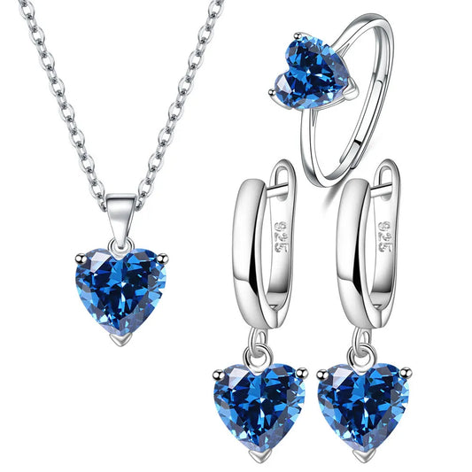 Sterling Silver Jewelry Set