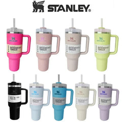 Tumbler with Handle and Straw Tumbler with Lid and Straw Stainless Steel Tumblers