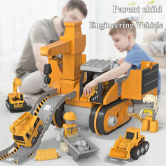 Kids Engineering Vehicle Electric Drill Tool Toy