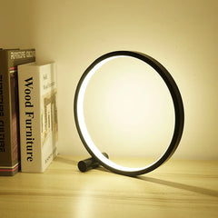 LED Ring Table Lamp