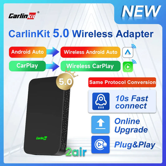 2024 CarlinKit 5.0 2air Wireless Car Auto Box